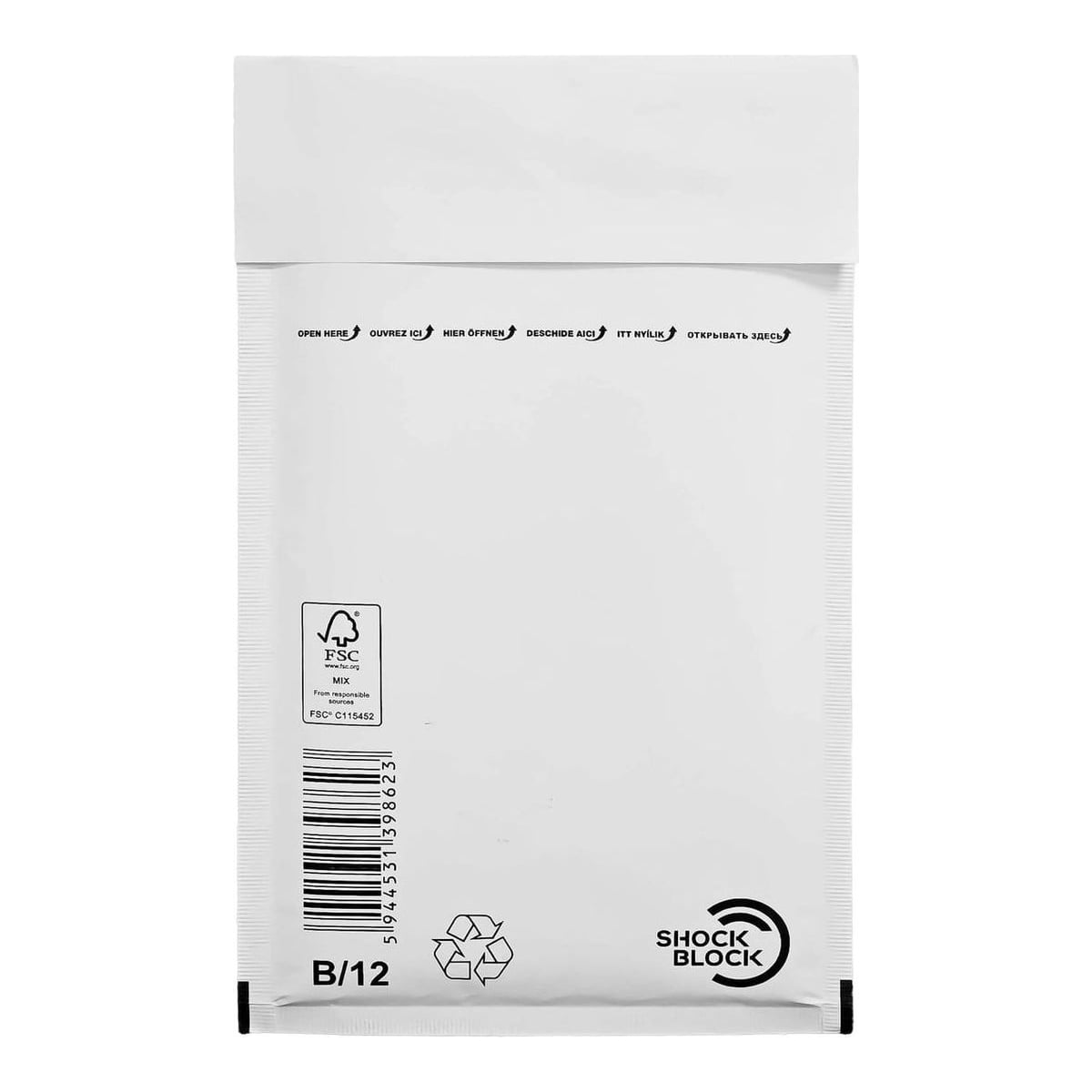Plic Perna Aer B/12 EXT-140*225MM/INT-120*215MM Alb 200/C Gpv