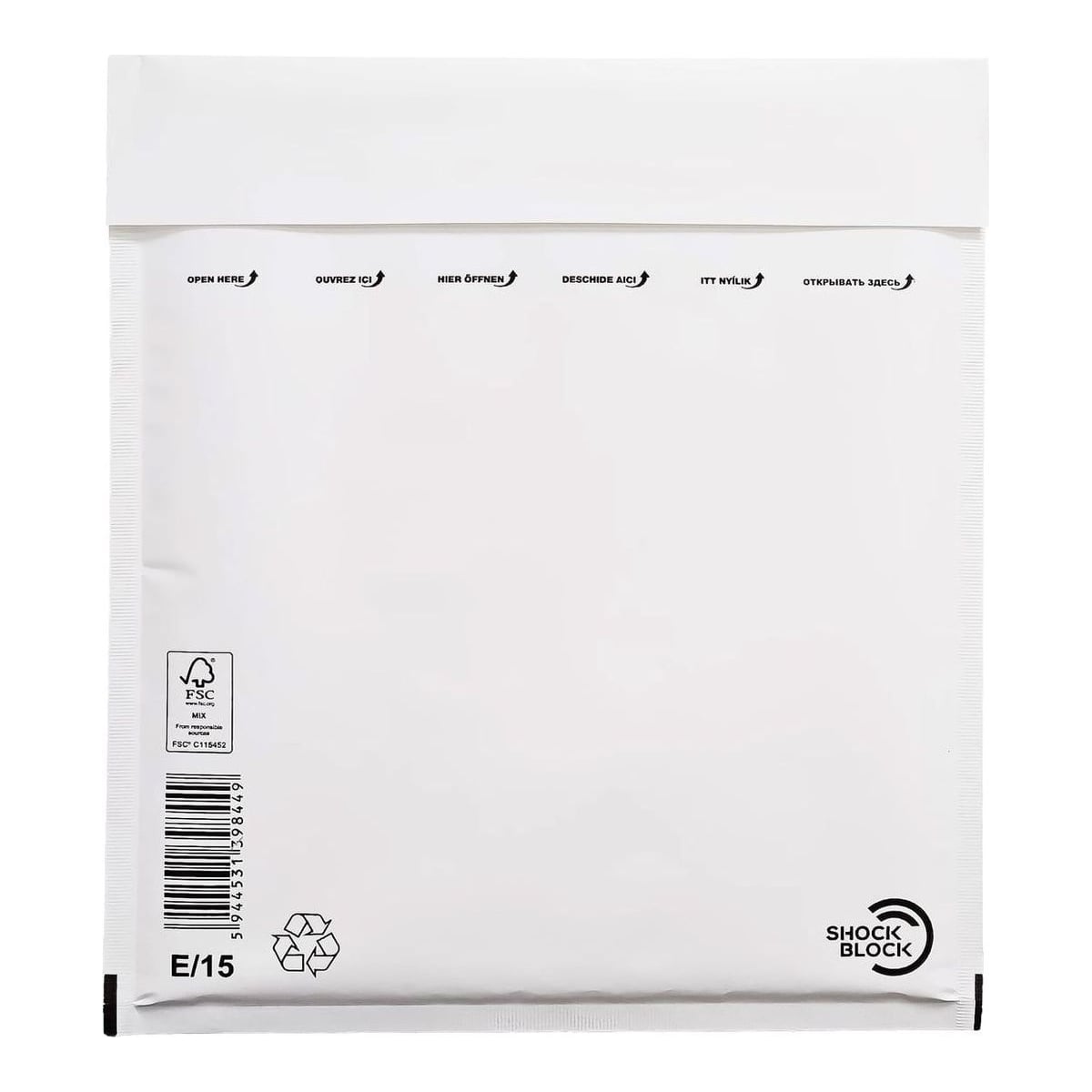 Plic Perna Aer E/15 EXT-240*275MM/INT-220*265MM Alb 100/C Gpv
