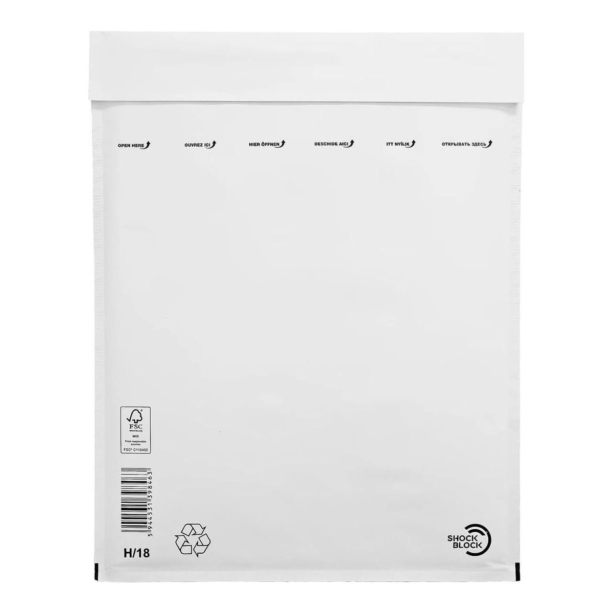 Plic Perna Aer H/18 EXT-290*370MM/INT-270*360MM Alb 5/S Gpv