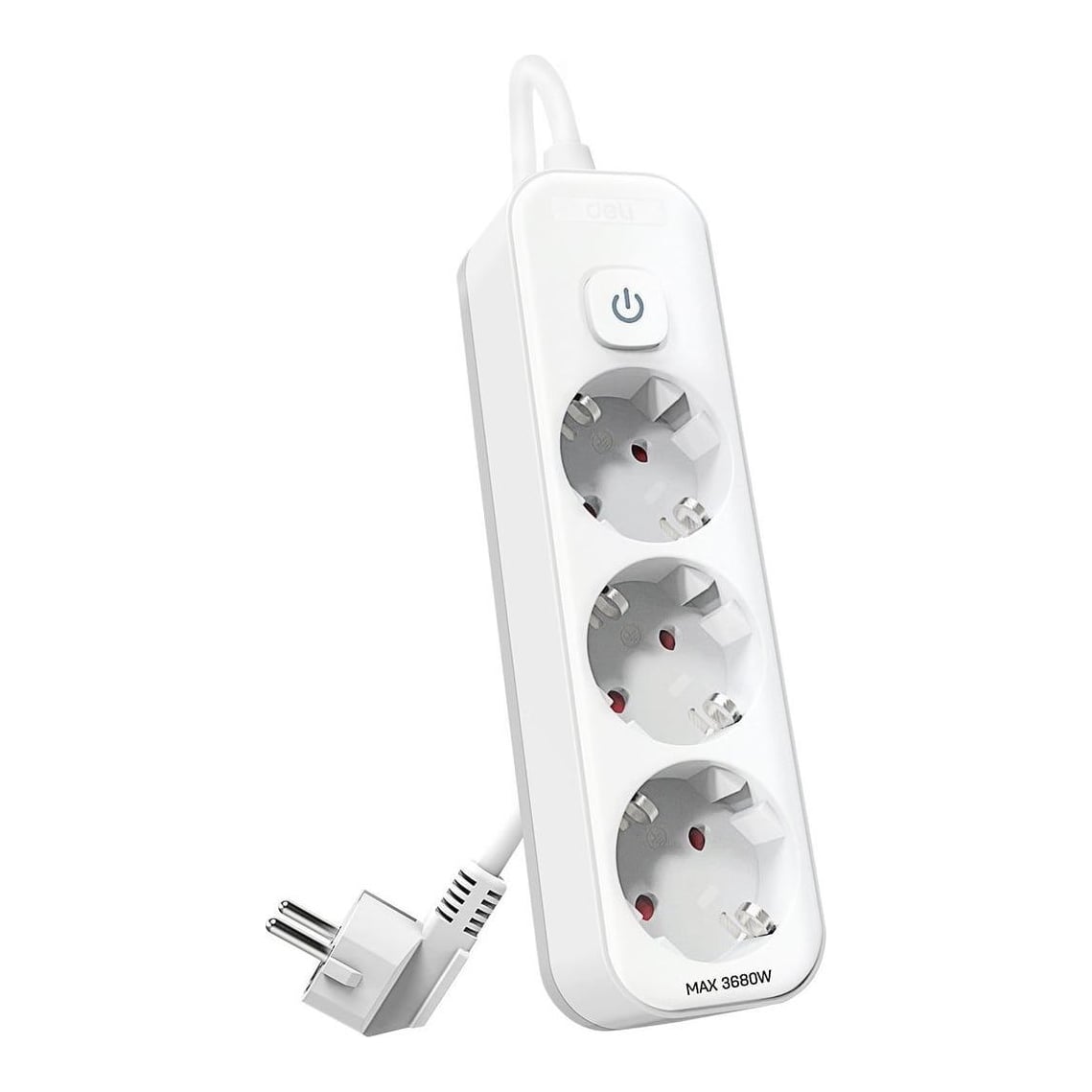 Prelungitor 5M 3 Prize Protectie Copii + Intrerupator Deli