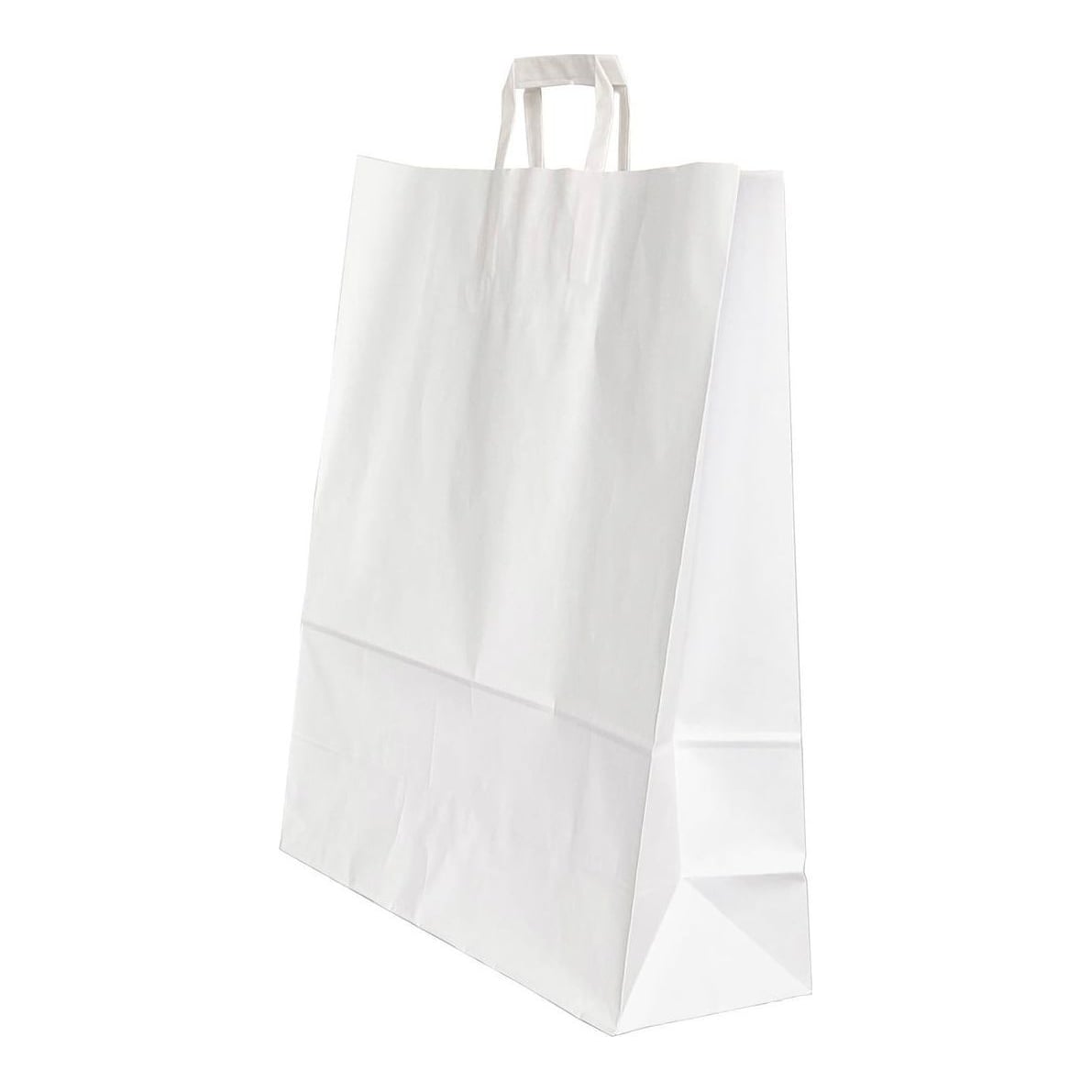 Punga Hartie Maner Lat 45 X 17 X 48 Cm Alb/Alb Papiroti