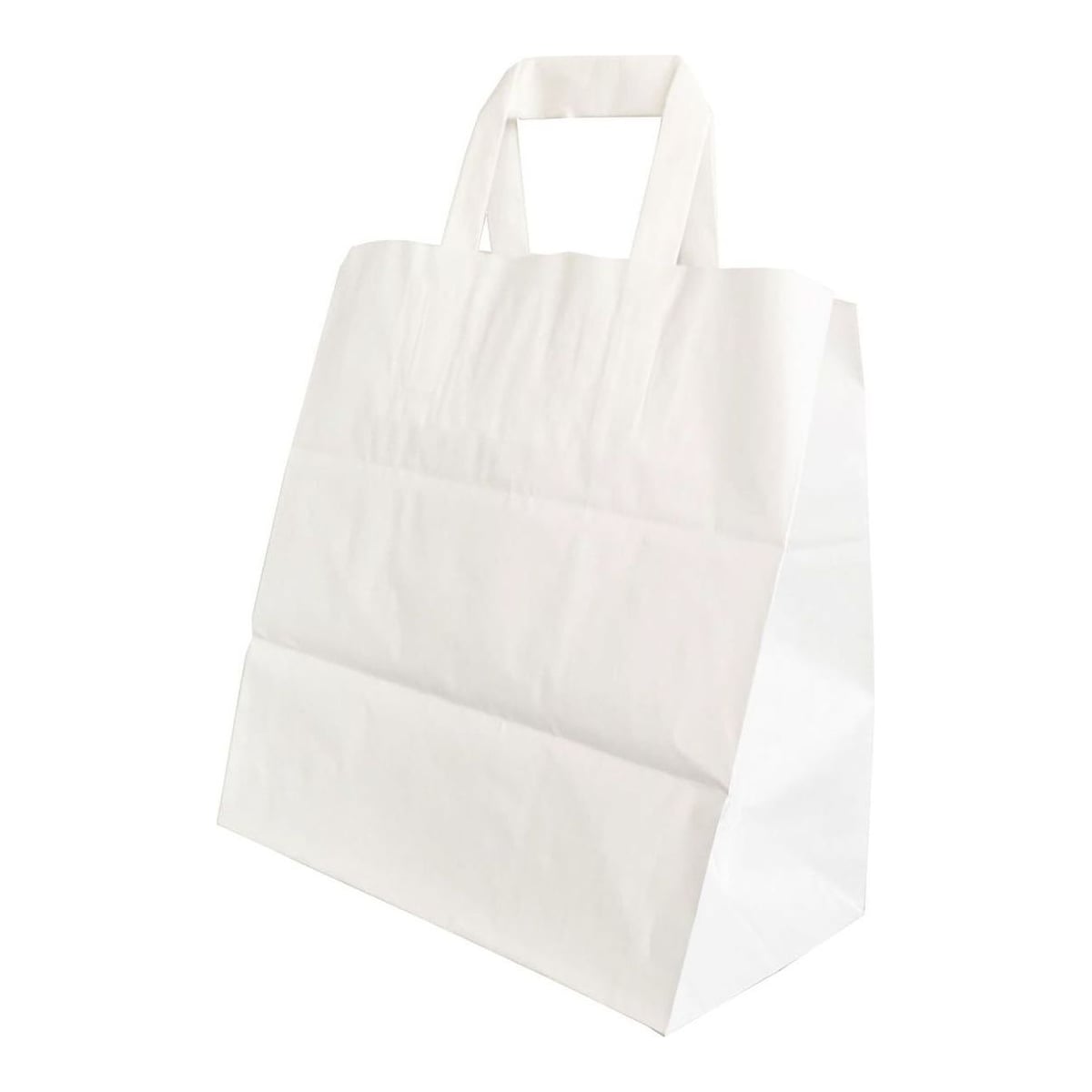 Punga Hartie Snack Food 26 X 17 X 25 Cm Alb/Alb Papiroti