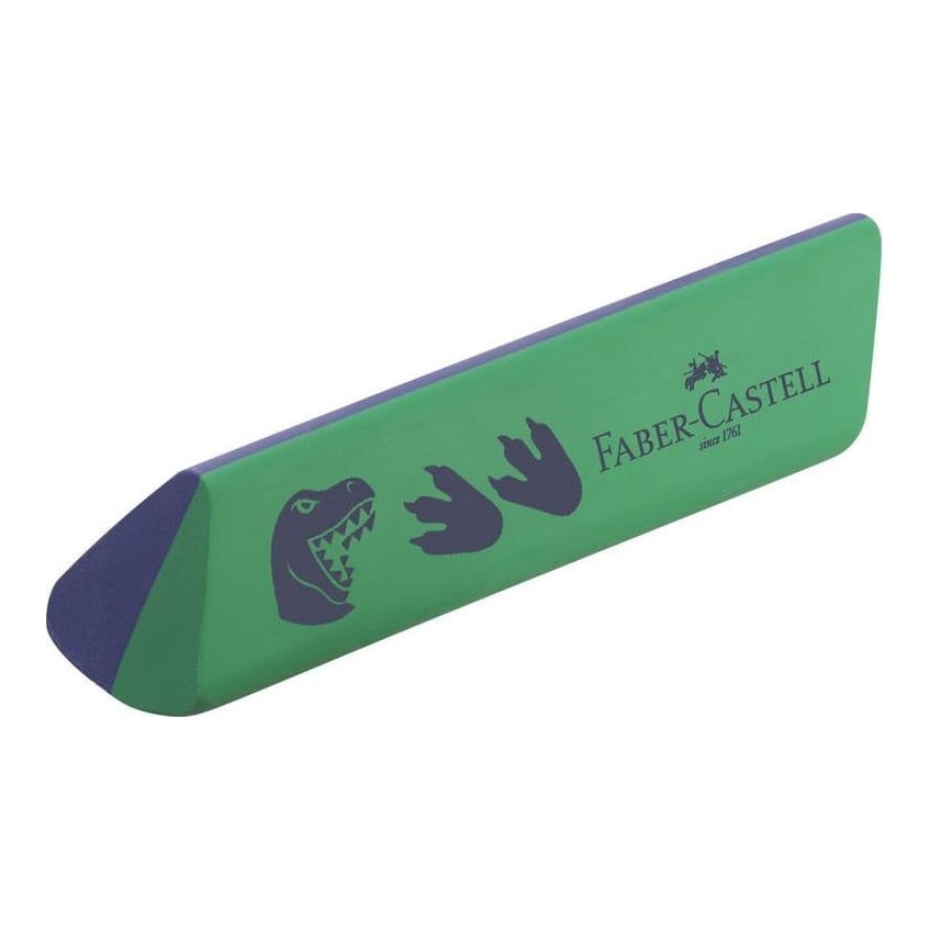 Radiera Creion Dust Free Dinozauri Faber-castell