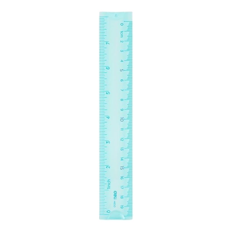 Rigla 20CM Multicolora Flexibila Deli
