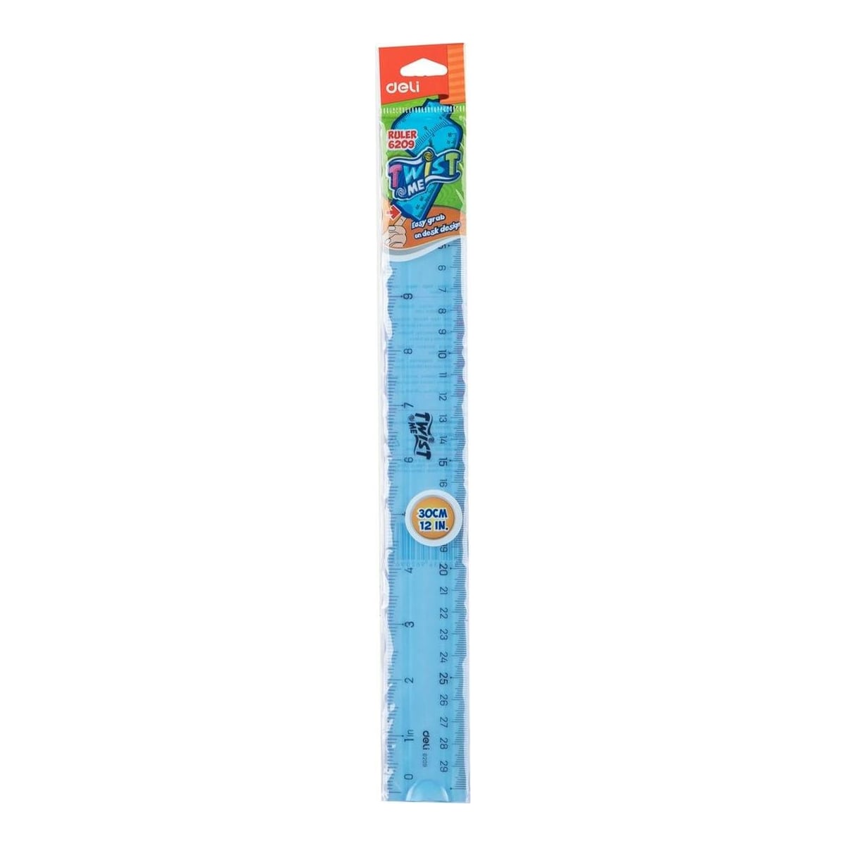 Rigla 30CM Flexibila Color Deli