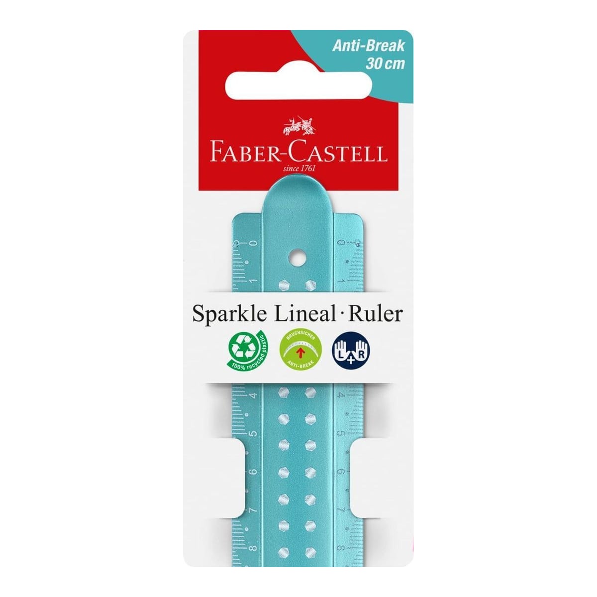 Rigla 30CM Sparkle Faber-castell