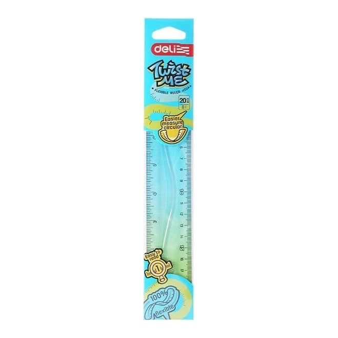 Rigla Flexibila 20 Cm Twist Me Color Deli