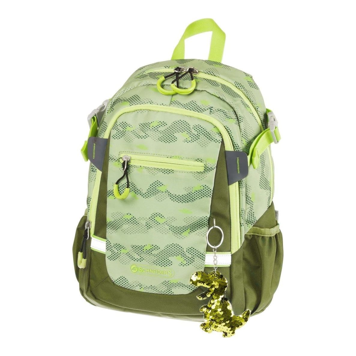 Rucsac Clasa Pregatitoare Rhino Dino Verde Schneiders