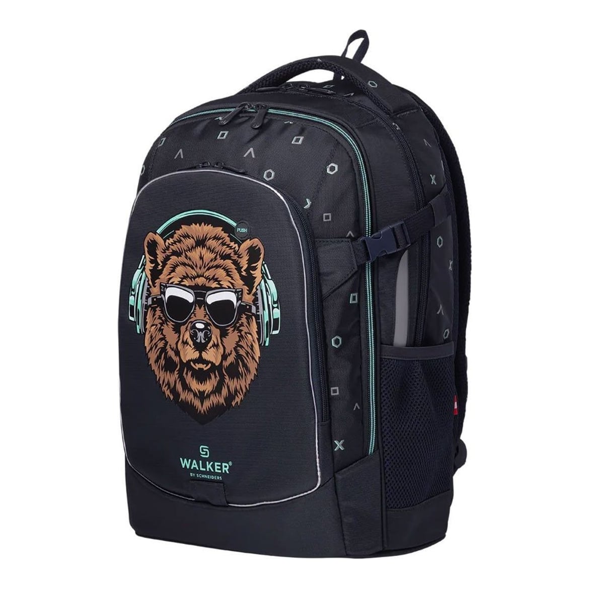 Schneiders Rucsac Fame Bear Buddy Gri Inchis Walker
