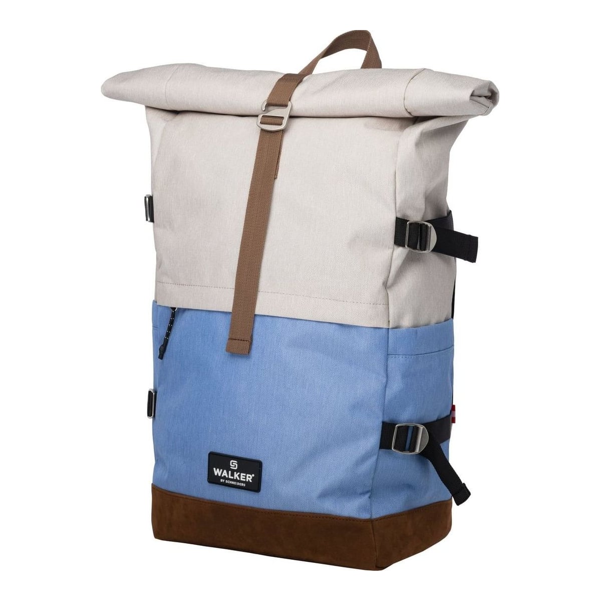 Schneiders Rucsac Rollup Bicolor Crem Popcorn-bleu Walker