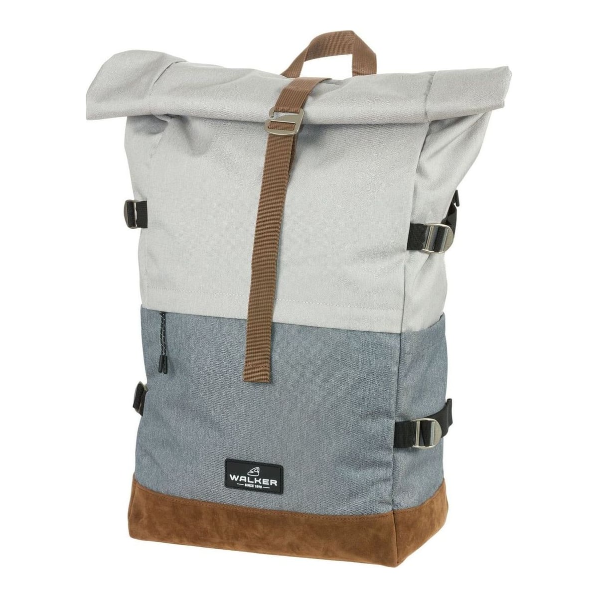 Schneiders Rucsac Rollup Bicolor Gri Deschis-gri Walker