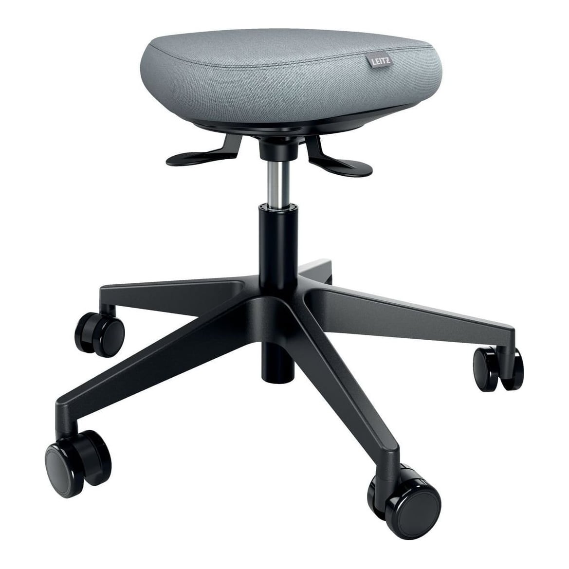 Scaun Ergonomic Pentru Pozitie Sezut/In Picioare Mobil Negru Leitz