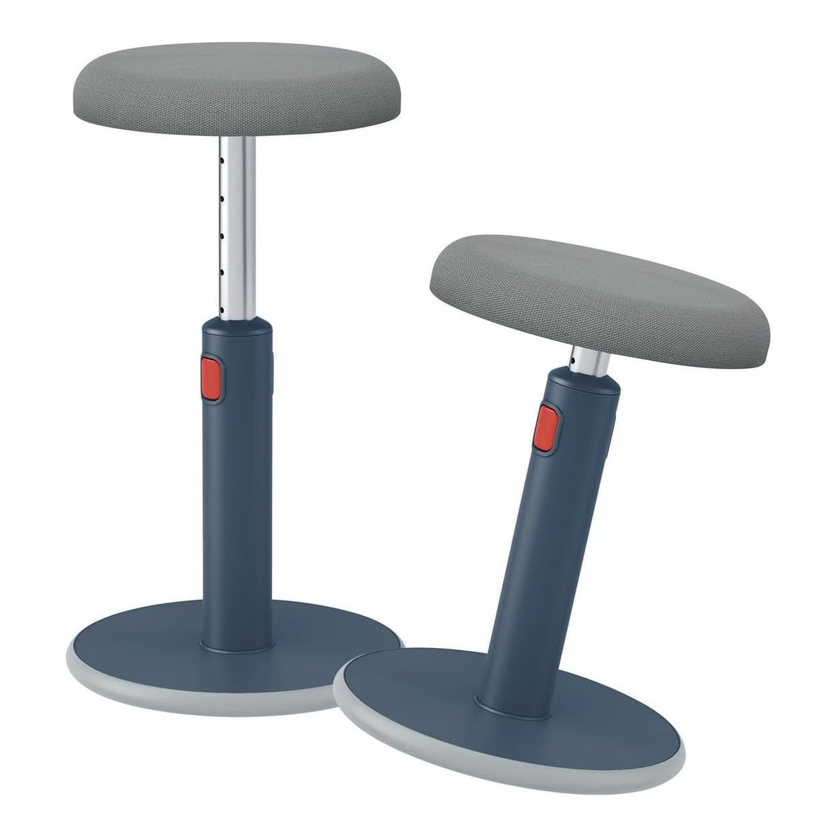 Scaun Ergonomic Pt Pozitie Sezut/In Picioare Gri Antracit Leitz