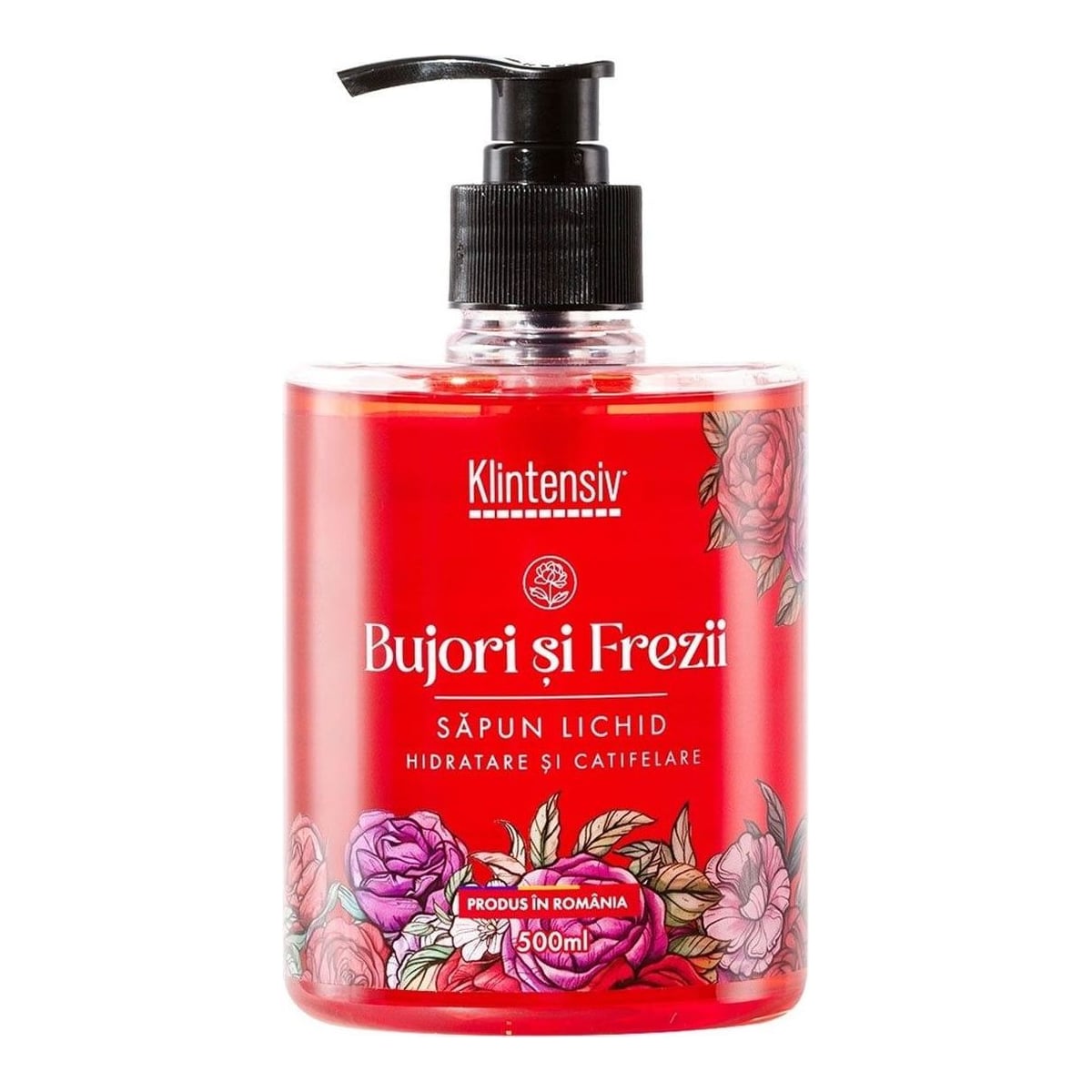 Sapun Lichid 500ML Bujori Si Frezii Klintensiv