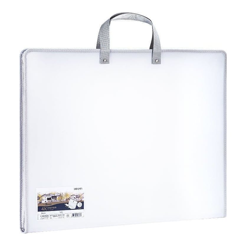 Servieta Pp Pentru Portofoliu Pictura 440X350X35MM Alba Deli