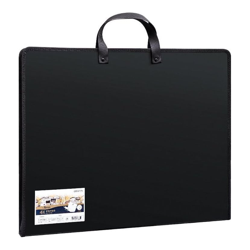 Servieta Pp Pentru Portofoliu Pictura 440X350X35MM Neagra Deli