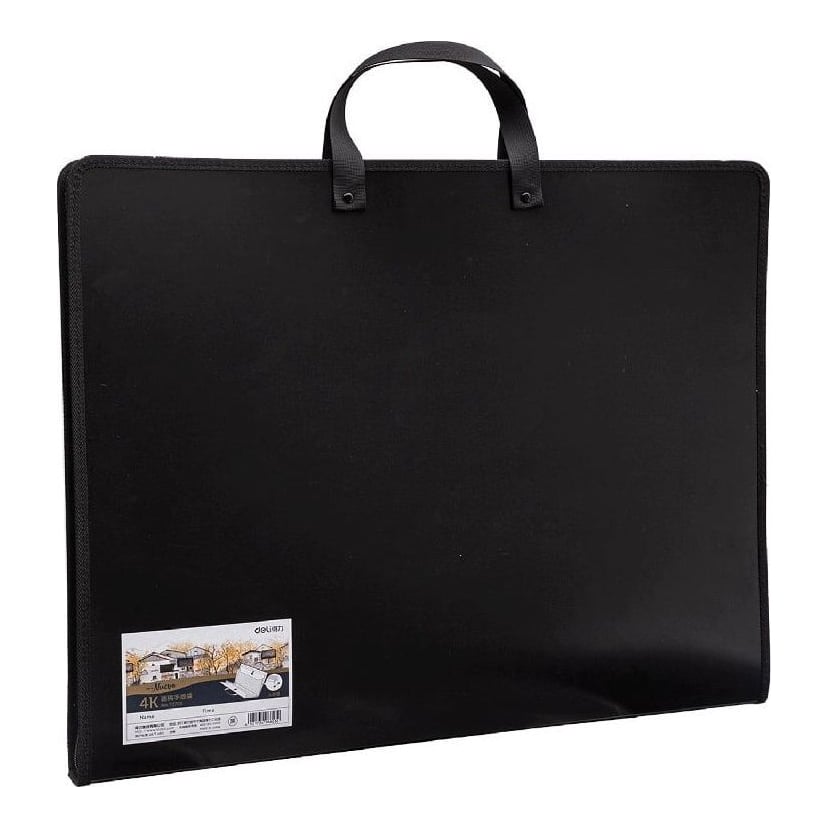 Servieta Pp Pentru Portofoliu Pictura 590X460X35MM Neagra Deli