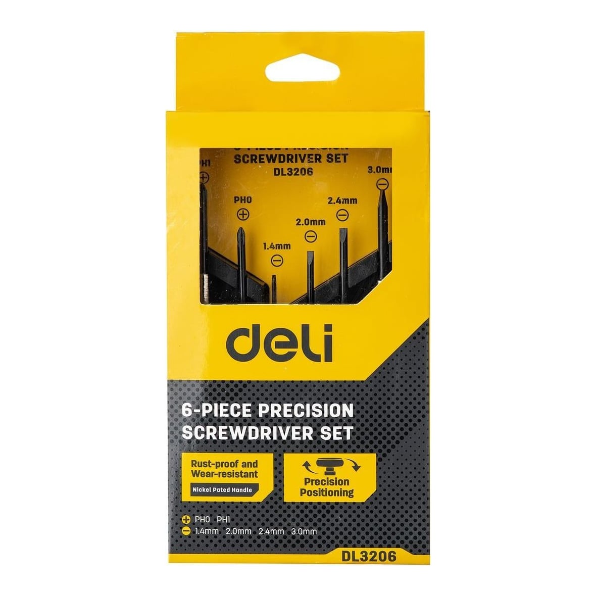 Set 6 Surubelnite Precizie Metalice Cut Plastic Deli