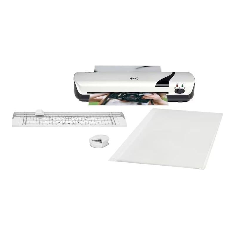 Set Craft Gbc 4 In 1 Alb,laminator A4 Inspire+, Trimmer, Rounder, Folii Laminare A4