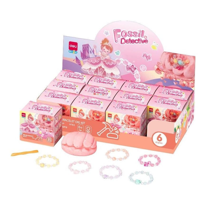 Set Creativ Fossile Detective Bratari Deli