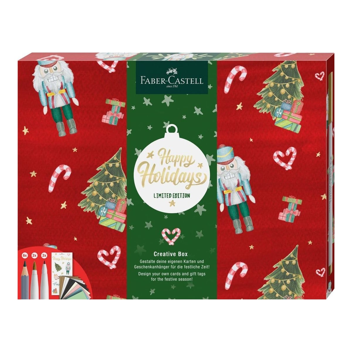 Set Creativ Goldfaber Happy Holidays Limited Edition Faber-castell