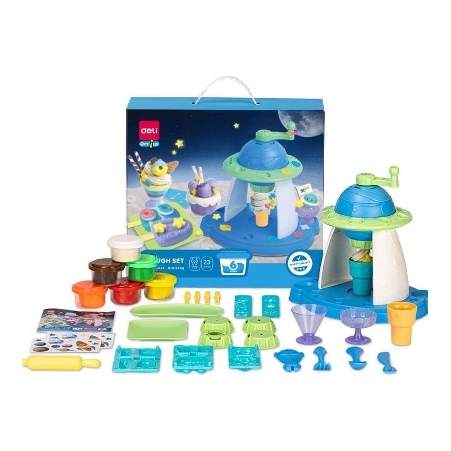 Set Creativ Plastilina + 23 Accesorii Fabrica De Dulciuri Deli