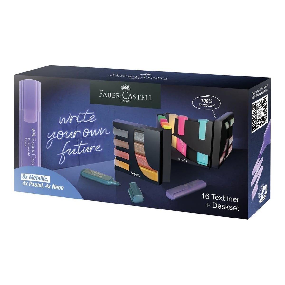 Set Birou 16 Buc Textmarker 46 Faber-castell