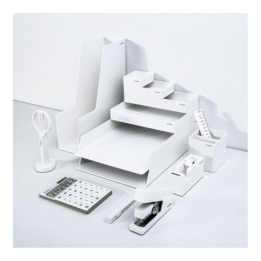 Set Birou Premium 14 Piese Alb Nusign Deli