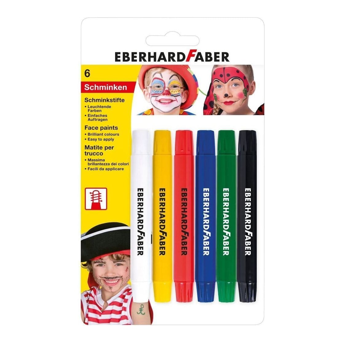 Eberhard Faber Set Pictura Pentru Fata Creioane Retractabile 6 Cul Eberhard Fab