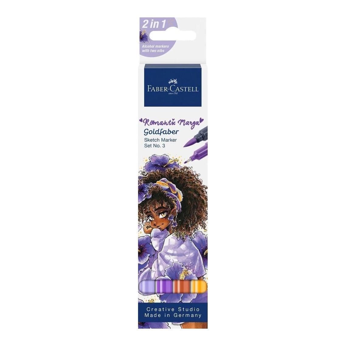 Set Romantic Manga NO.3 4 Bucati Sketch Markere Goldfaber Faber-castell