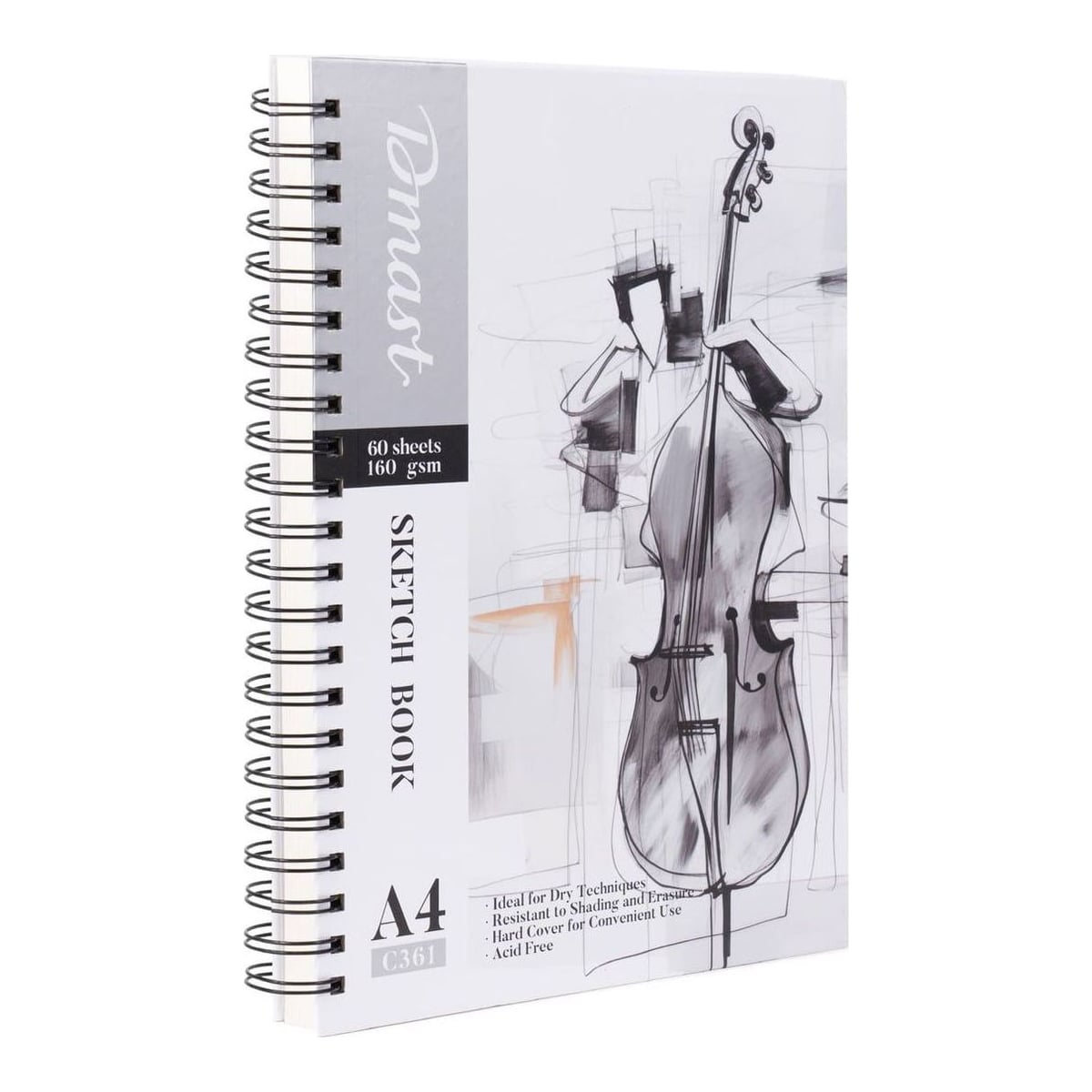 Sketch Book A4 60 File 160G Landscape Dmast By Pebeo