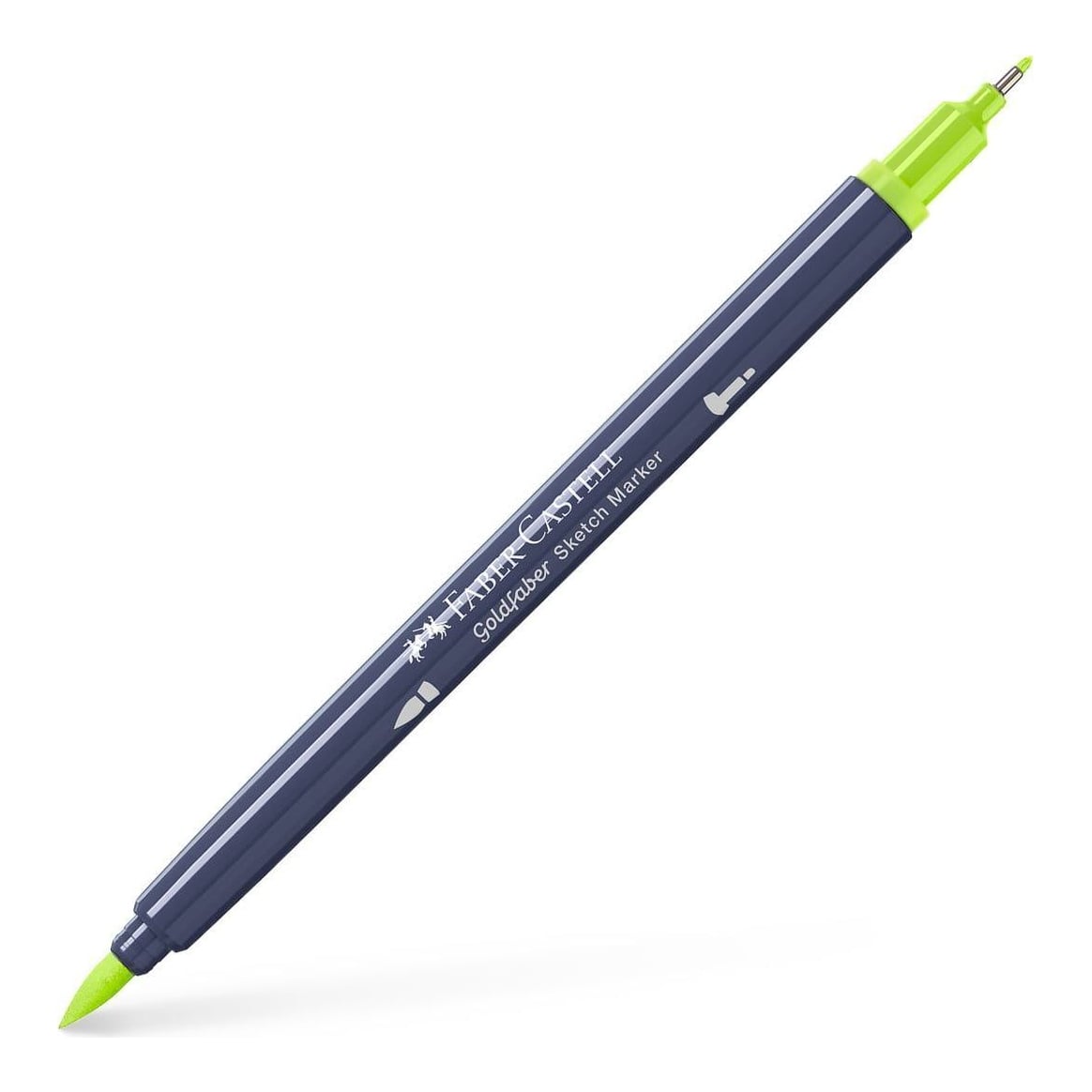 Sketch Marker 2 Capete Galben Lime 207 Goldfaber Faber-castell