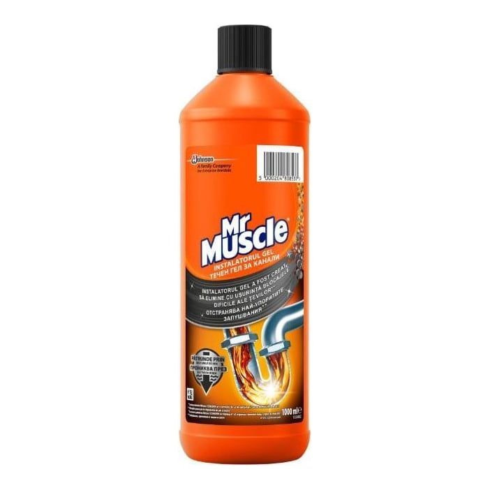 Solutie Desfundat Tevi 1L Mr.muscle