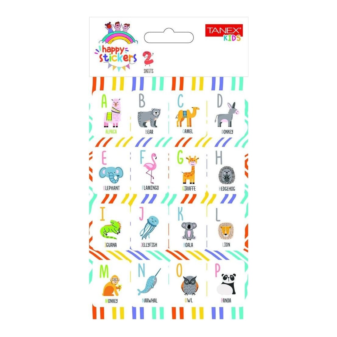 Sticker Litere Mari 2/Set MTC-103 Tanex