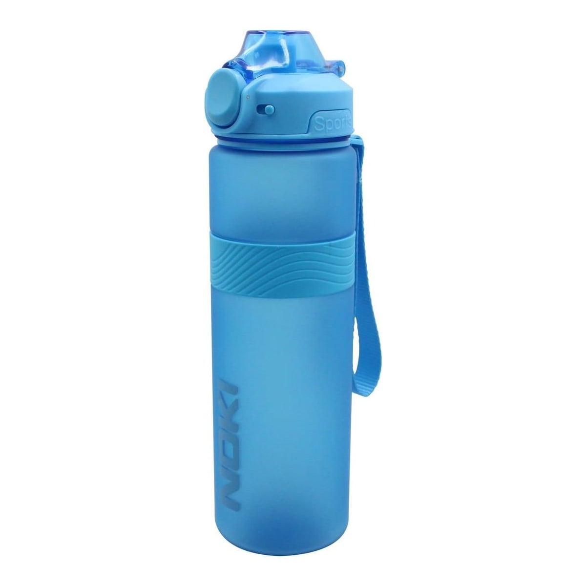 Sticla Apa Petg Soft Touch 1000ML Cu Deschidere Automata Si Maner Transport T-0117 Noki