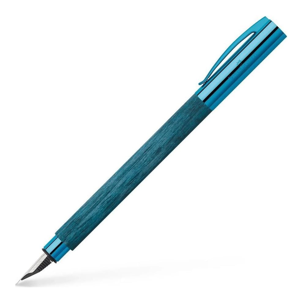 Stilou Ambition Blue Wood F Faber-castell