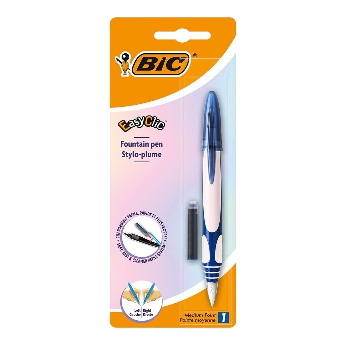 Stilou Easy Click Standard Blister Bic
