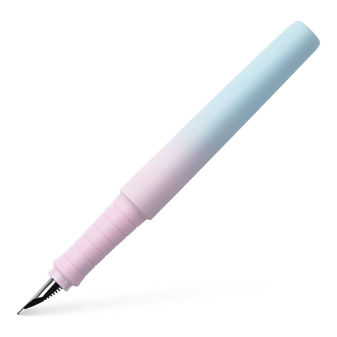 Stilou Poly Pen Flow Bleu-roz M Faber-castell