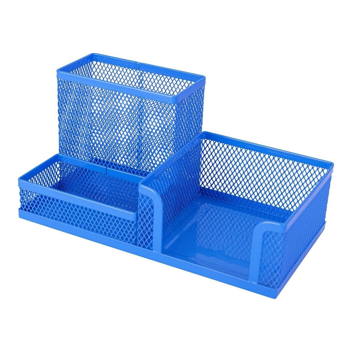 Suport Birou 3 Compartimente Mesh Color Deli