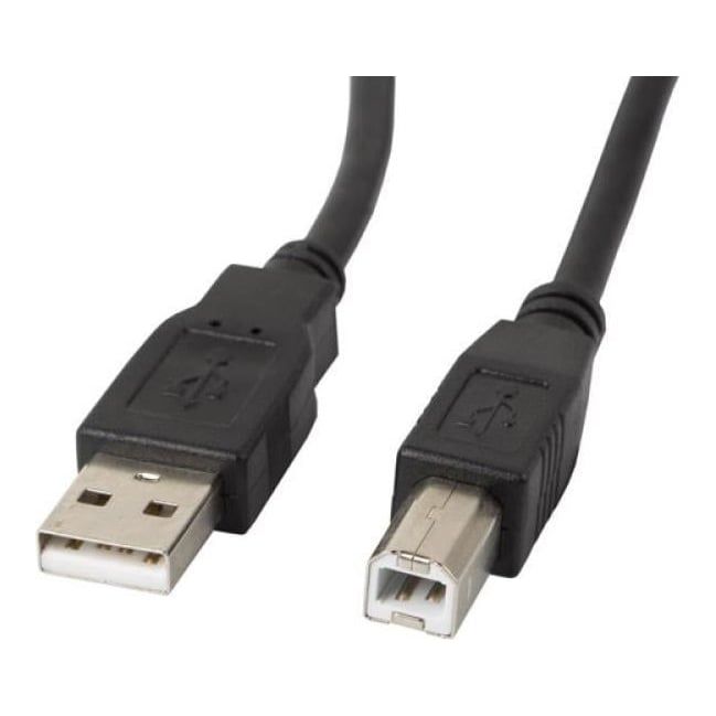LANBERG Cablu USB-A(M) USB-B(M) 2.0 5 m negru