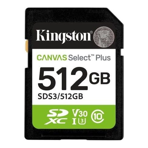 Card de Memorie SDXC Kingston512GBCanvas Select Plus