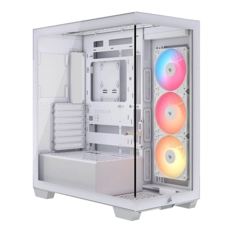 Carcasa CORSAIR 3500X RS-R ARGB, RGB, Mid Tower, White