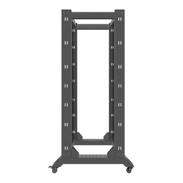 LANBERG Rack deschis 19" 32U, 600x800, negru V2