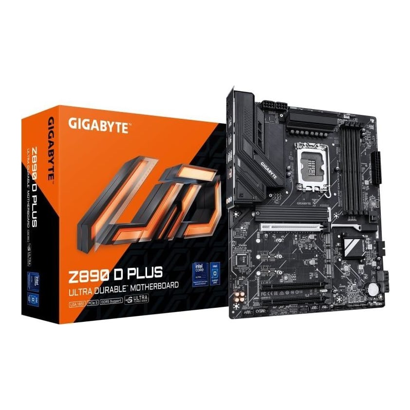 Placa de baza Gigabyte Z890 D PLUS, Socket 1851, DDR5, ATX