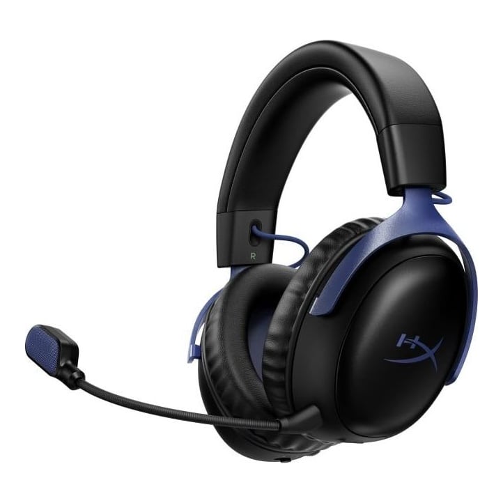 HP Casti Gaming Over-ear HyperX Cloud III S WL BK BLU, Wireless, Mov