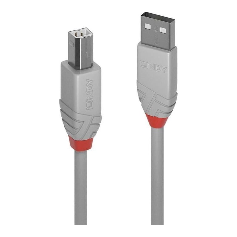 Cablu Lindy 1m USB 2.0 Type A to B Ant
