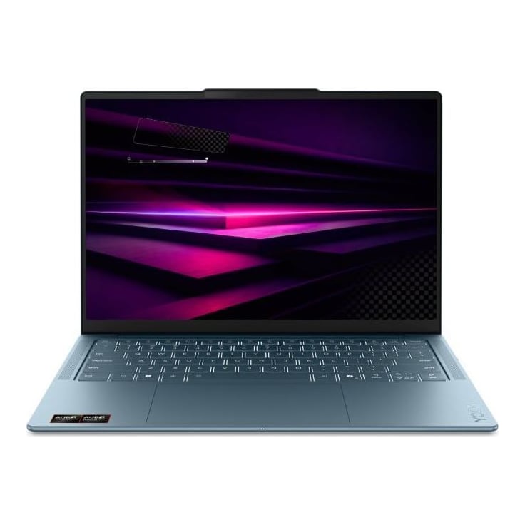 Laptop Lenovo Yoga Slim 7 14AGP11, 14" WUXGA (1920x1200) OLED 600nits (peak) / 400nits (typical) Glossy, 100% DCI-P3, 100% sRGB, 60Hz, Eyesafe®, Dolby Vision®, Flicker Free, DisplayHDR™ True Black 500, X-Rite®, AMD Ryzen™ AI 7 445 (6C / 12T, 2.0 / 4.6GHz, 6MB L2 / 8MB L3), video Integrated AMD