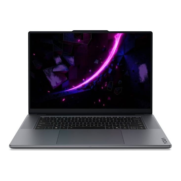 Laptop Lenovo Yoga Pro 9 16IPH11, 16" 3.2K (3200x2000) Tandem OLED, 1600nits (peak) / 1000nits (typical) Glossy / Anti-fingerprint, 100% P3, 100% sRGB, 99% Adobe® RGB, 120Hz, Eyesafe®, Dolby Vision®, Flicker Free, DisplayHDR™ 1000, Corning® Gorilla® Glass 3, Touch, X-Rite®, TCON, PureSight Pro