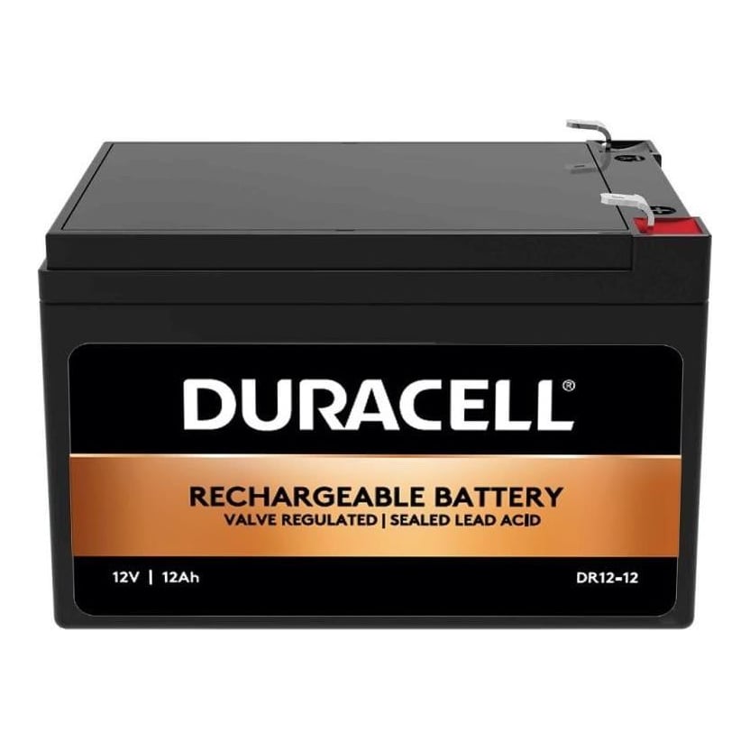Baterie auto Duracell, voltaj 12V 12Ah VRLA, capacitate 12000 mAh