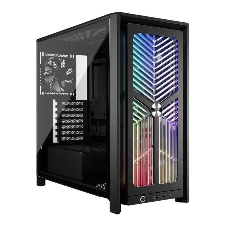 Carcasa Corsair 4000X RS, RGB, Mid Tower, Black